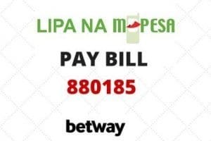 BetWay paybill number