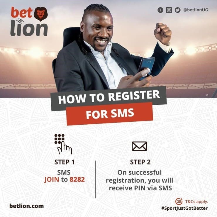 How to join BetLion with SMS