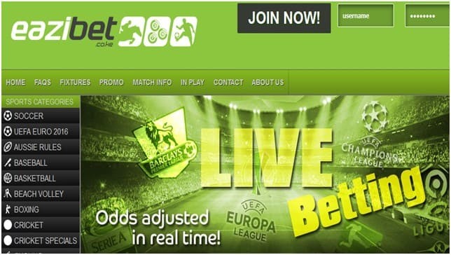 How to bet in EaziBet