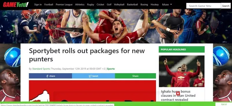 How to join SportyBet