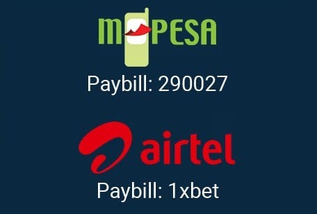 1xBet paybill number