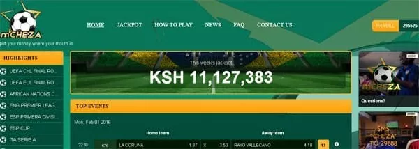 How to deposit in Mcheza