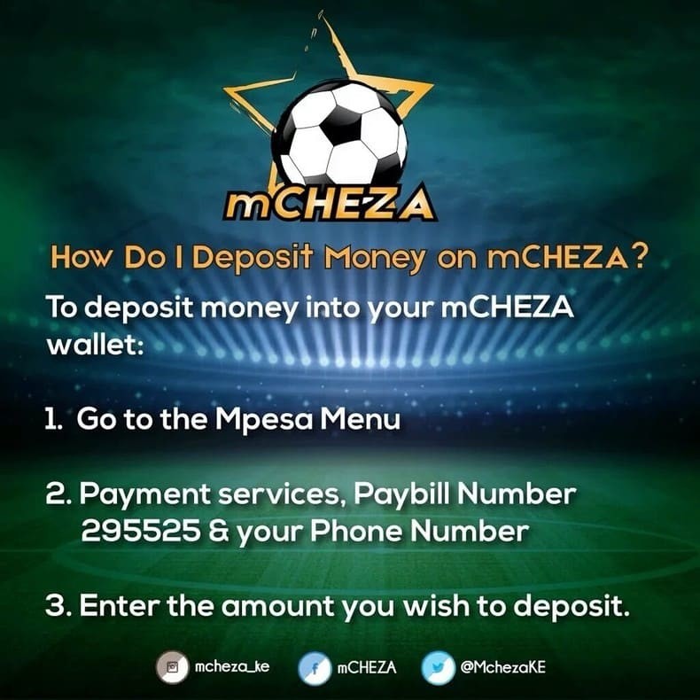 Mcheza paybill number