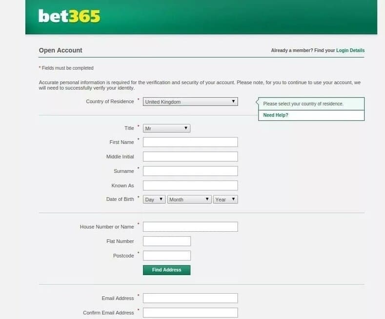 How to deposit in Bet365