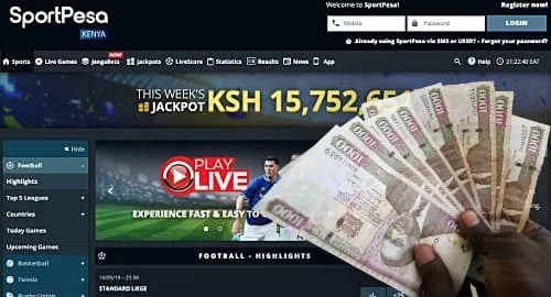 How to deposit in Sportpesa