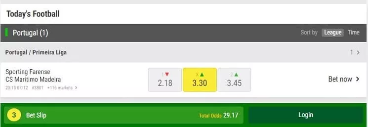 How to bet in OdiBets