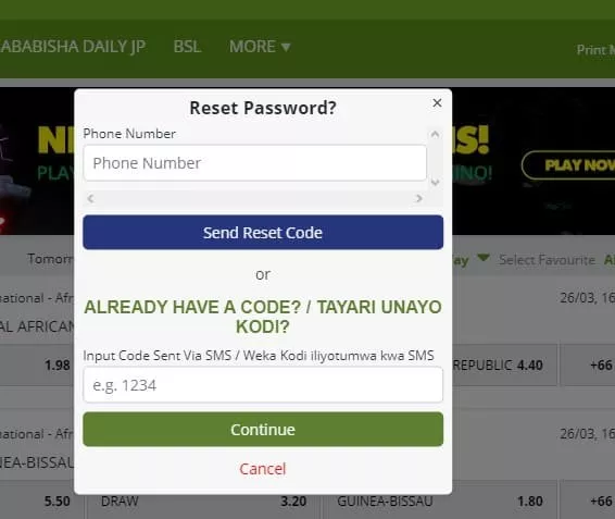 Sign in to your account